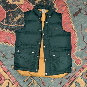 Carhartt Wip x Raleigh Vest - Cedar - Puffer Vest Down - HTF - Large